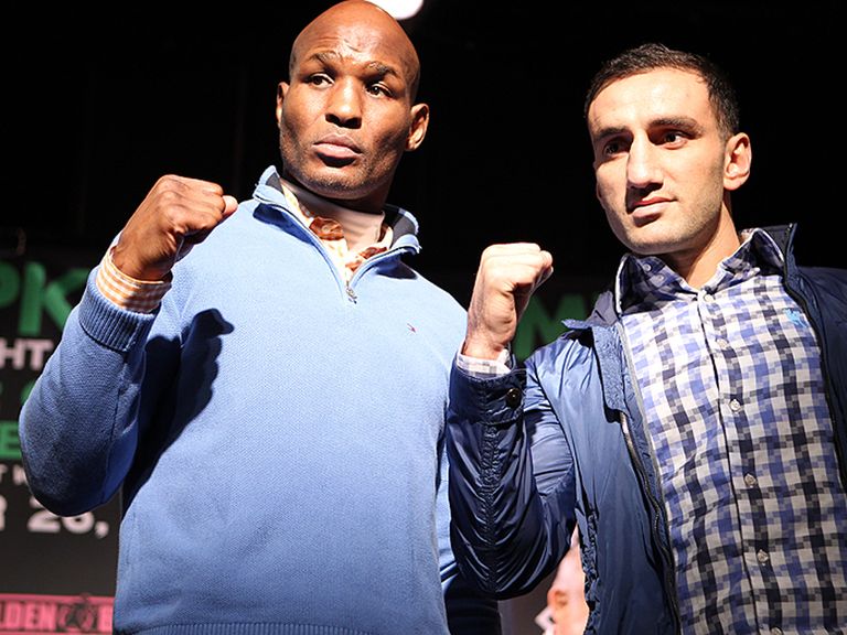 Bernard Hopkins (l) faces Karo Murat on Saturday night