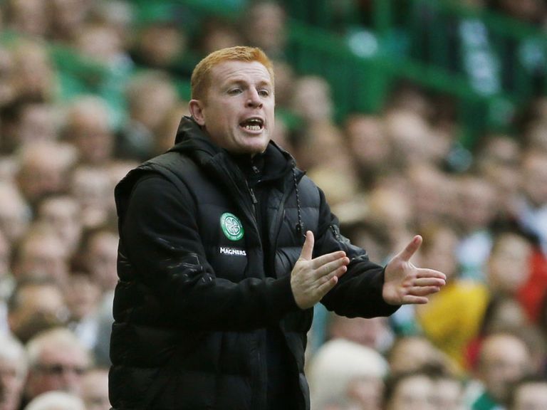 Neil Lennon: Takes his Celtic side to Partick on Sunday