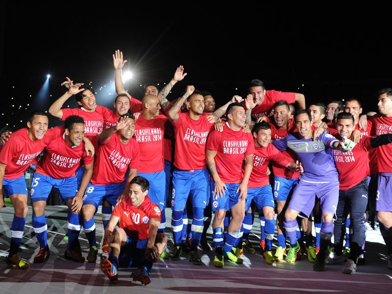 Chile have booked their ticket to Brazil next year