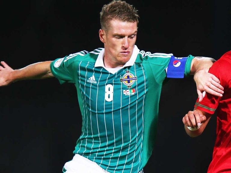 Steven Davis: On the mark for Northern Ireland