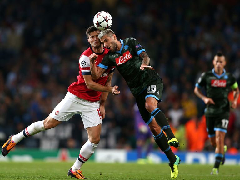 Arsenal and Napoli