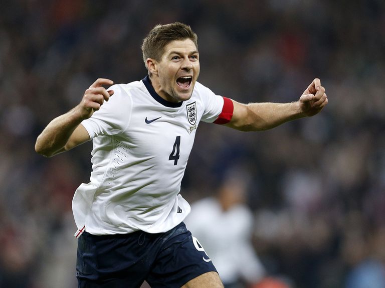 Steven Gerrard: Praised by England manager Roy Hodgson