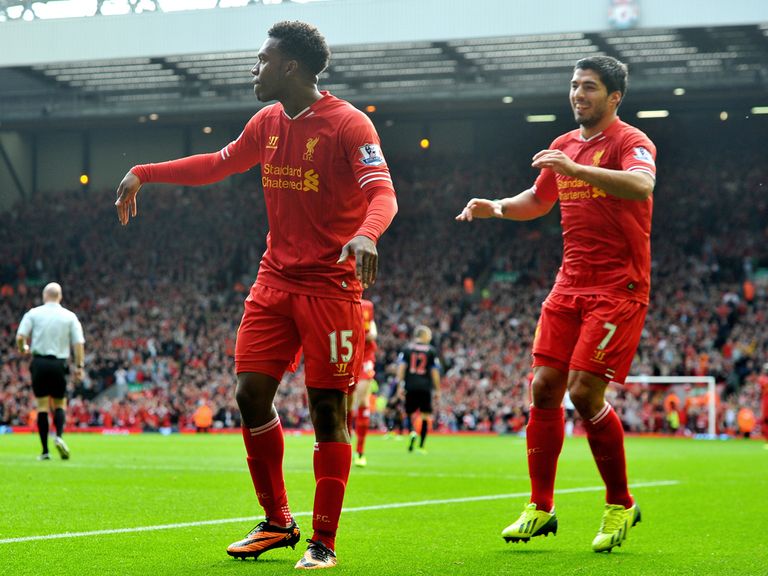 Daniel Sturridge and Luis Suarez are impressing.