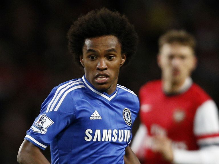 Willian: Looking to become a regular in the Chelsea starting XI