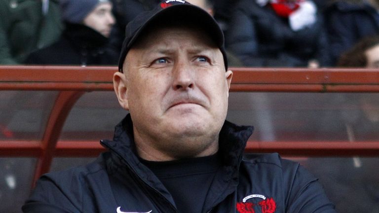 Russell Slade: Couldn't hide his disappointment