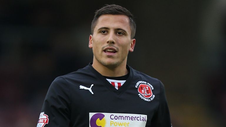 Antoni Sarcevic: Missed his chance to break the deadlock