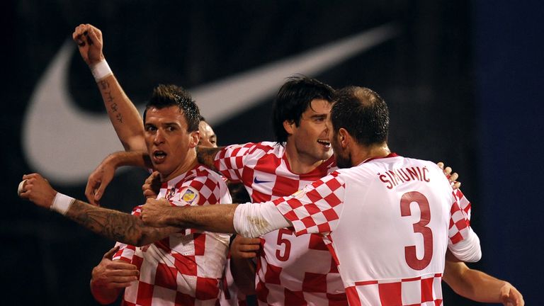 Mario Mandzukic: Celebrates his opener