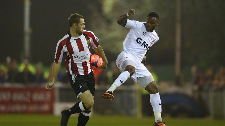 Jennison Myrie-Williams: Netted a double against non-league outfit