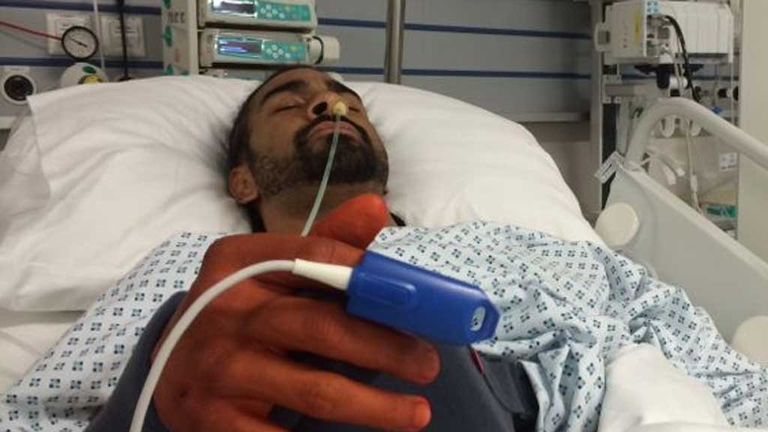 David Haye required surgery to repair his right shoulder