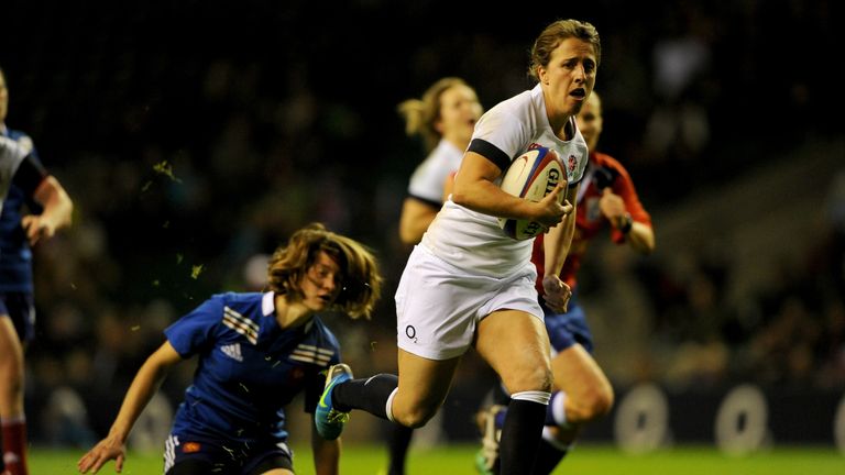 Katy McLean: led by example with a 49th-minute try