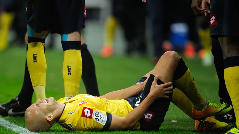 Thomas Guerbert: Injured by Kurt Zouma