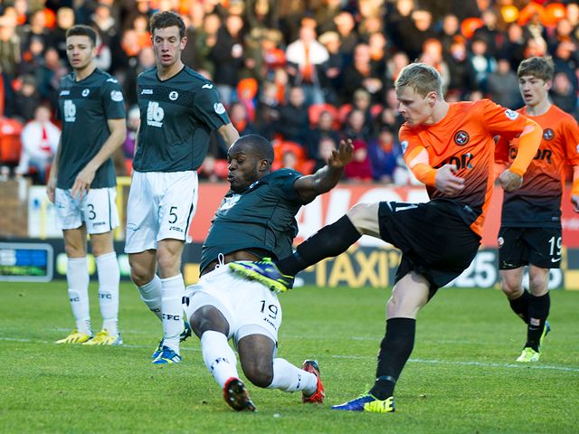 Dundee United's Gary Mackay-Steven shoots