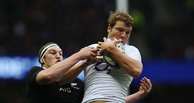 Joe Launchbury: Played in England's 38-21 win over New Zealand in 2012