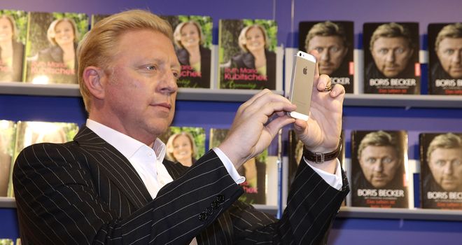 Becker: part of Sky Sports' punditry line-up at the O2 Arena
