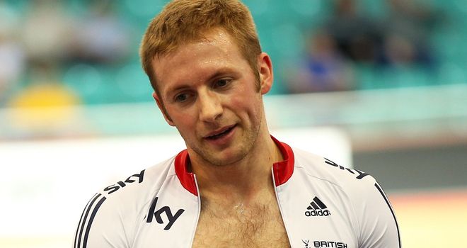 Jason Kenny was knocked out of the men's sprint in qualifying