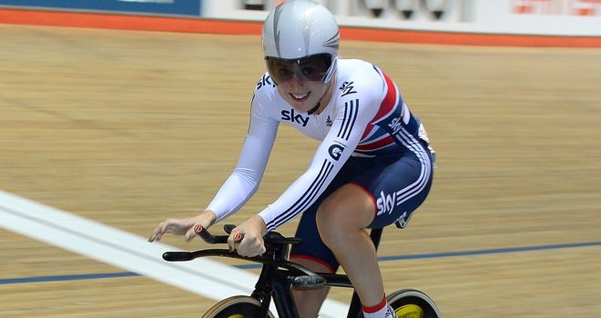 Laura Trott won the last two events to seal omnium victory