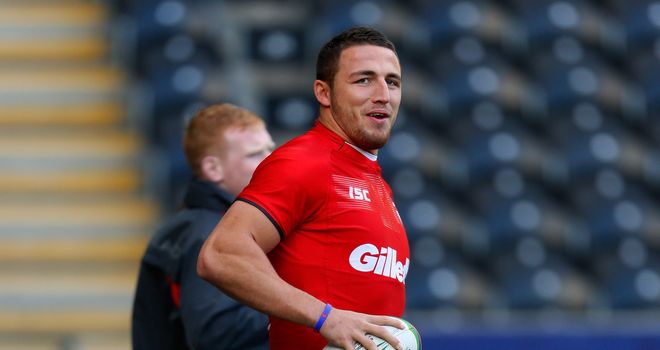 Sam Burgess: Unconcerned about press reports in Australia