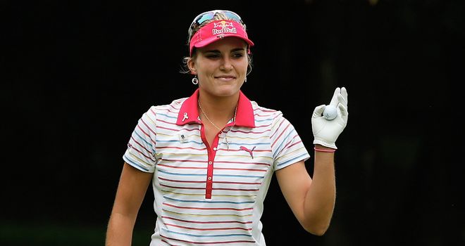 Lexi Thompson: Joint leader at Wegmans LPGA Championship