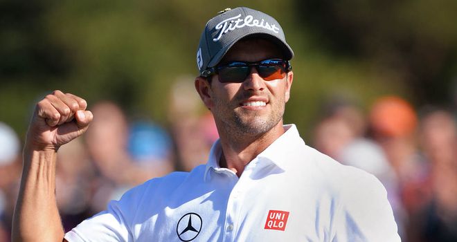 Adam Scott: has won his last two strokeplay events