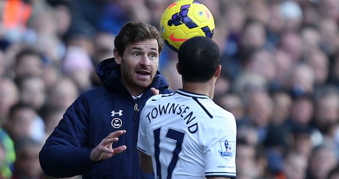 Andre Villas-Boas: Tottenham have scored just 34 goals in 25 home league games