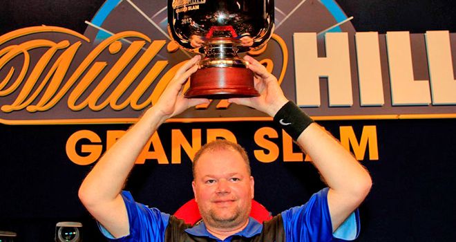 Van Barneveld celebrates last year's triumph