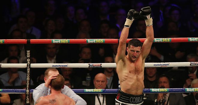Carl Froch: Felt he had a 'free shot' on George Groves in round nine