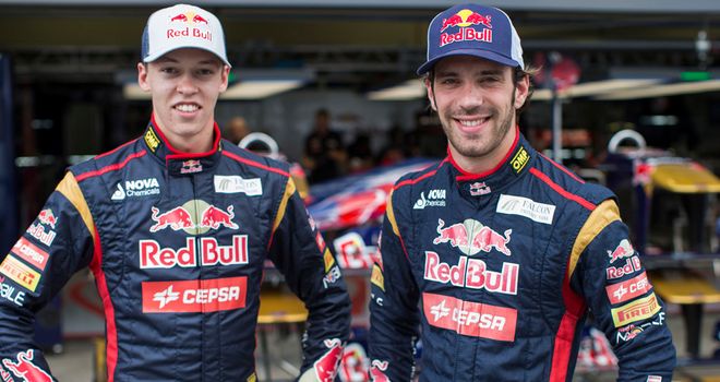 Danill Kvyat and Jean-Eric Vergne will be behind the wheel at Sakhir