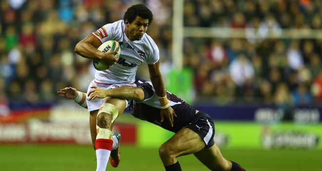 Kallum Watkins: Believes the all-conquering Kiwis can be beaten at Wembley on Saturday