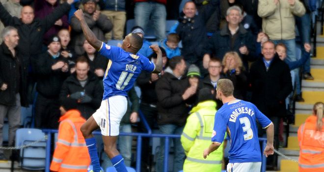 Lloyd Dyer: Opened the scoring for Leicester