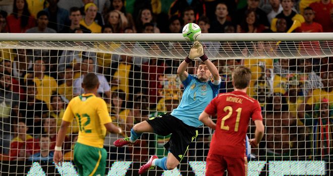 Iker Casillas: Was made to toil as South Africa surprised Spain