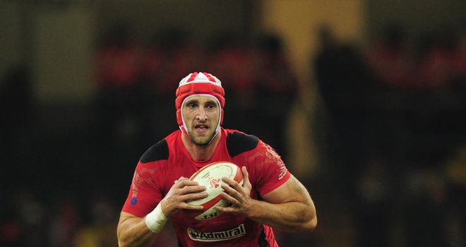 Luke Charteris: Ruled out of England clash