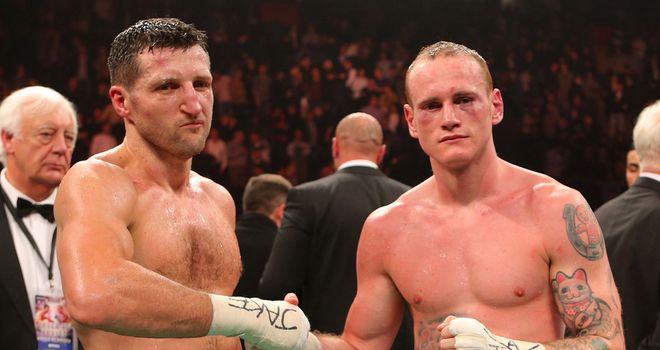 George Groves: Angered by his 'unjust' loss to Carl Froch