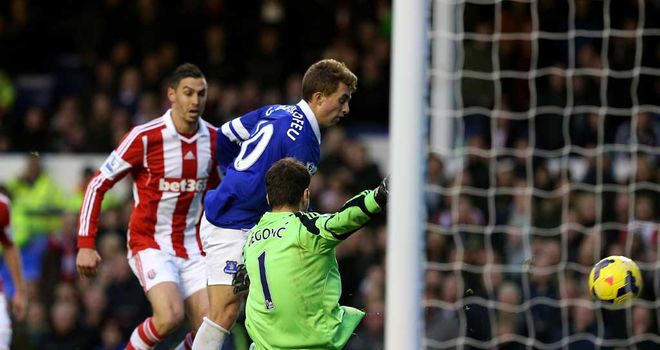 Gerard Deulofeu: Breaks the deadlock for Everton