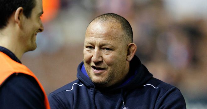 Steve Diamond: Hoping his side can build on their win at Harlequins