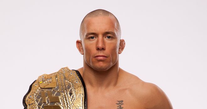 Georges St-Pierre: Wil be the major attraction during Saturday night's celebrations