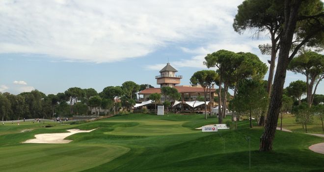 The impressive Montgomerie Maxx Royal golf course in Antalya hosted last week's event