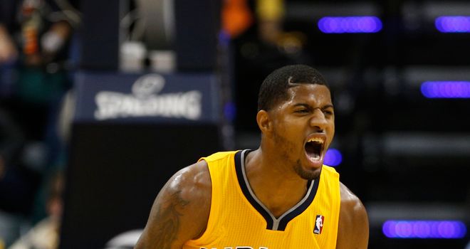Paul George: Helped the Pacers to a sixth successive win