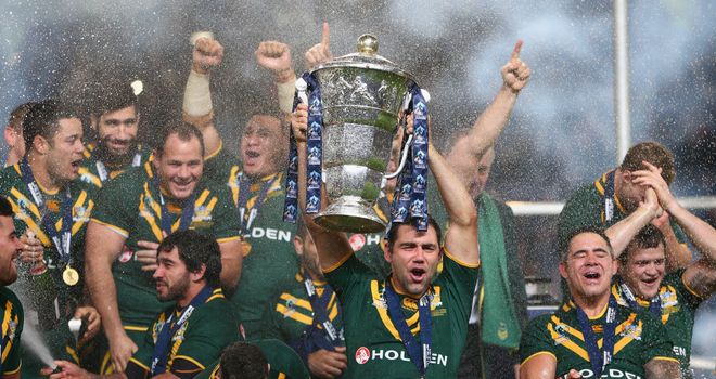 Australia: The winners of the 2013 Rugby League World Cup and the team of the tournament
