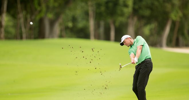 Robert Karlsson: Swede shares lead in Mexico