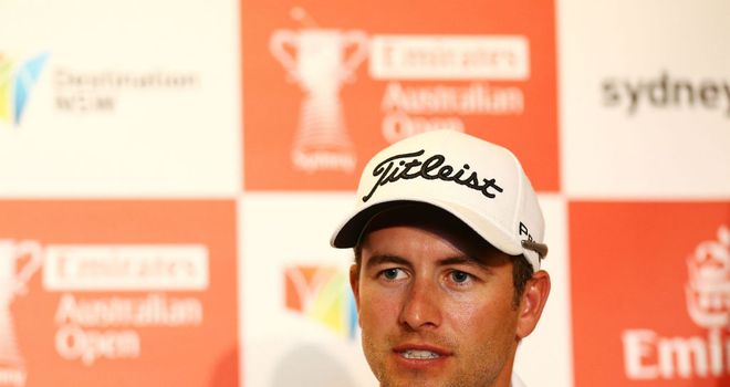 Adam Scott: Looking to complete a triple crown of titles on home soil this week