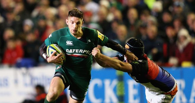 Owen Williams: impressive with the boot for Leicester