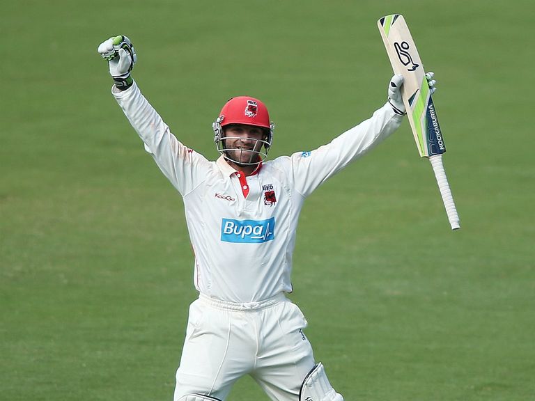 Hughes: Taken over for the injured Marsh