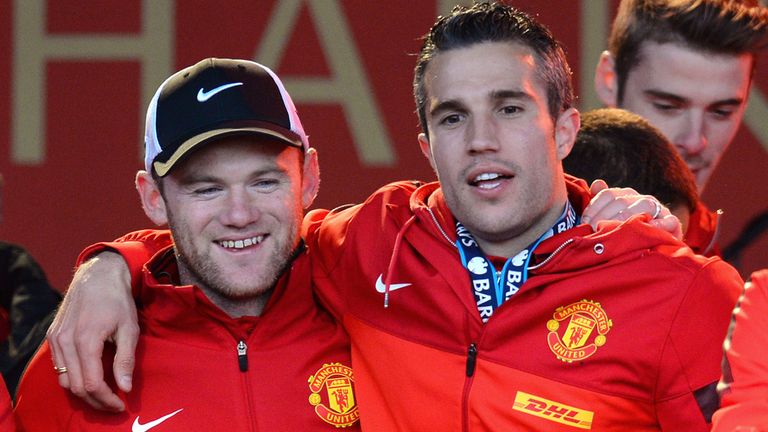 Robin van Persie says Manchester United partnership with Wayne Rooney