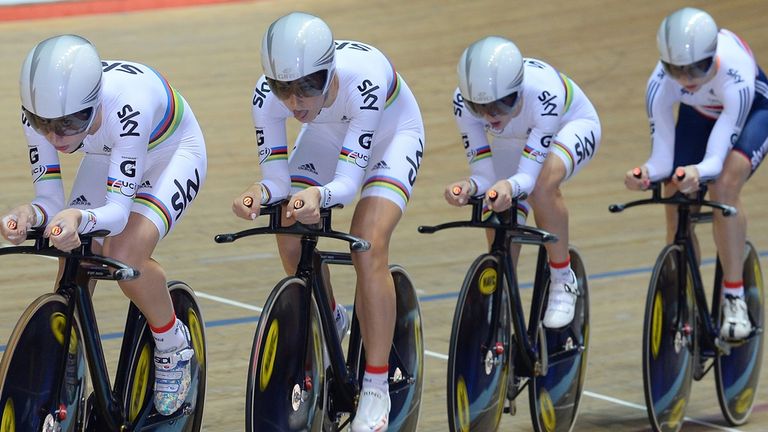 Britain's women's team pursuit squad are heavy favourites to take gold in Colombia