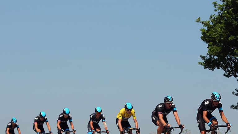 Team Sky - On the road in 2013