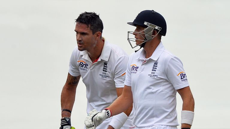 Kevin Pietersen and Joe Root: Put on a century partnership on the fourth day
