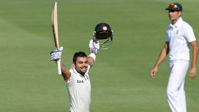 Virat Kohli: Hit 119 on day one at the Wanderers