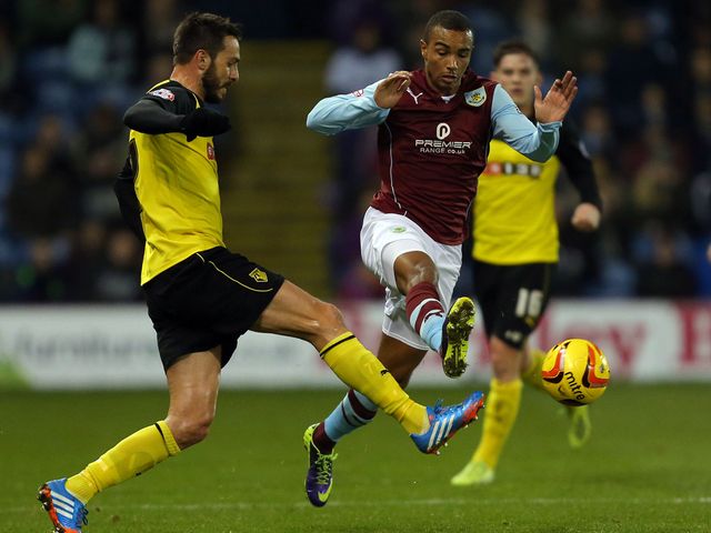 Junior Stanislas tries to get past Marco Cassetti
