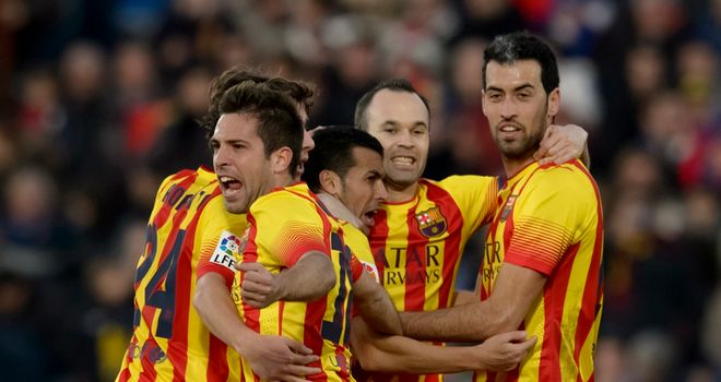 Barcelona: Stormed back to thrash Getafe