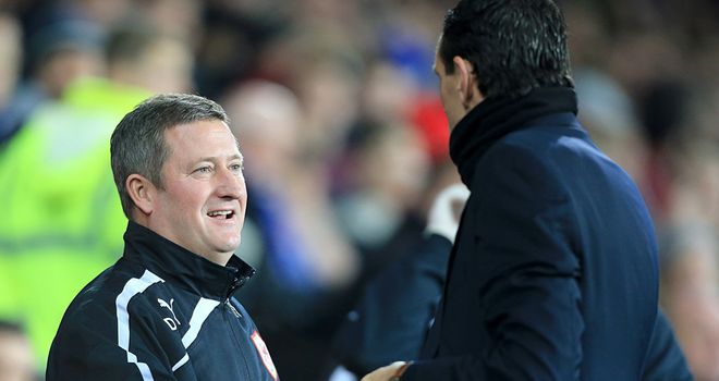 David Kerslake (l): Saw his side draw